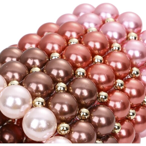 Luxury Handmade Pearl Beaded Evening Bag – Perfect for Weddings & Formal Events - Picture 5 of 7